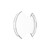 SHIELD 6" SLIMLITE CLEAR EA