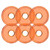 CYCLONE 2.0 REPLACEMENT LENS AMBER - 6PK