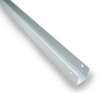 54" x 1" - DULL Finish Aluminum Continuous U-Bracket (JN-2794)