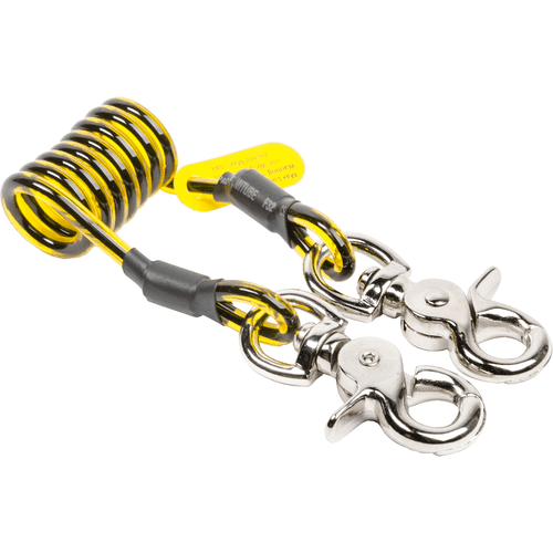 Coiled Tool Tether with snaps each end 10/pk