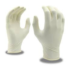 NitriCor 4.5 mil powdered latex gloves (per Bx) 