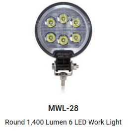 Round LED Work Light 