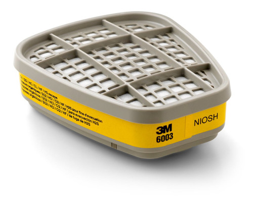 3M™ 6003 Organic Vapor/Acid Gas Cartridge (Per Pair)