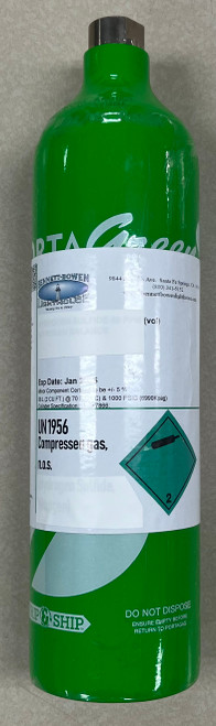 Isobutylene Calibration Gas 100 PPM, 58L