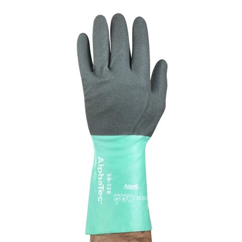 AlphaTec®  Nitrile Hi Dex Knit Lined Glove (Per DZ)