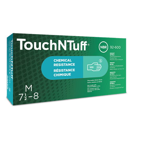  TouchNTuff Green Nitrile Glove (Per BX)
