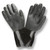 Black Heavy Duty 12" PVC Coated Gloves (Per DZ)