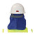 EZ-Cool® Evaporative Cooling Hard Hat Pad with Neck Shade