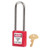 Thermoplastic Safety Padlock,  3" Shackle