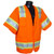 ANSI Class 3 Surveyor Style Safety Vests - Orange