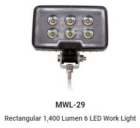 Rectangular LED Work Light