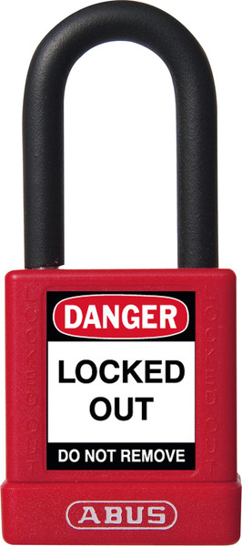 Non-Conductive 74/40 Safety Lock - Red
