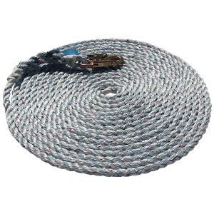 Rope 100′ Polyester Lifeline 5/8 w/ 1 Snap Hook