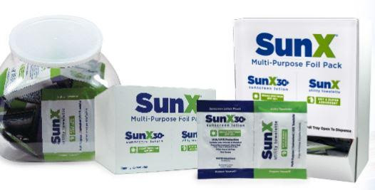 Sun X Sunscreen Lotion Pouch SPF 30+ Broad Spectrum 