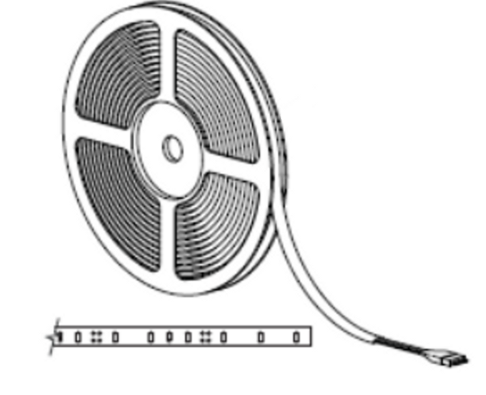 Carefree RV R00850-001 LEDs at Awning Rail - White