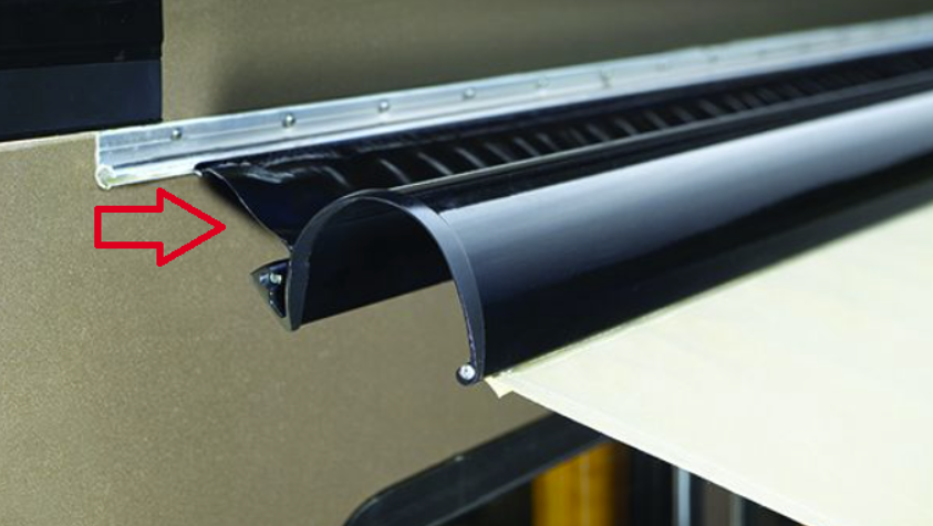 Carefree RV R001247BLK-149 Soft Connect, 149" X 4.25" - Black