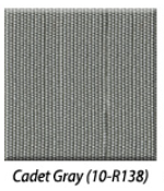 Carefree RV HX2110JV Roller Assy w/BLK HW & UG, 21',0" - Cadet Gray Acrylic, LEDs