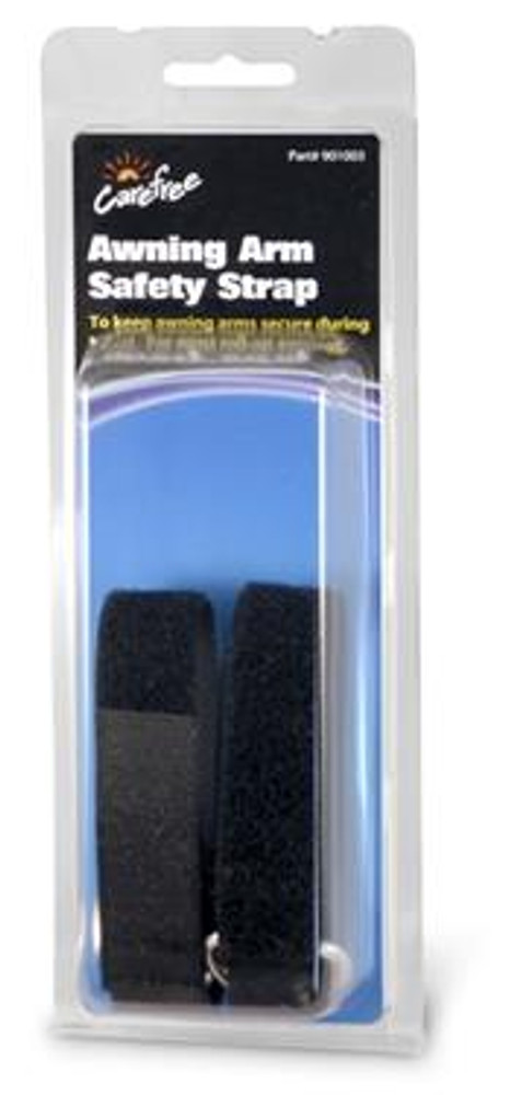 Carefree RV Awning Arm Safety Strap 901003-MP (6 Retail Packages Of Sets Of 2) 12”