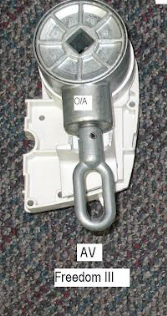 Carefree RV R062777-005 Freedom RM Awning Gearbox, Manual -  White