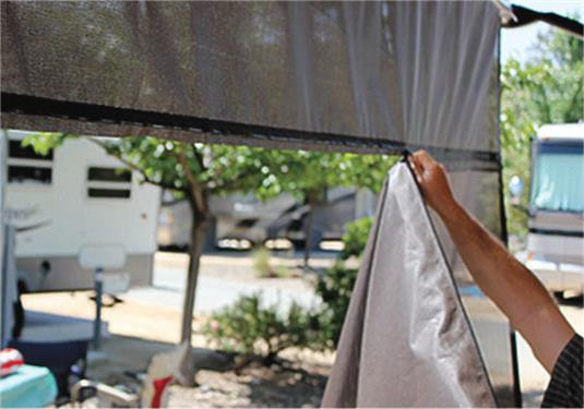 Carefree RV 701007 Awning Sun Block Panel - 10' x 7' EZ