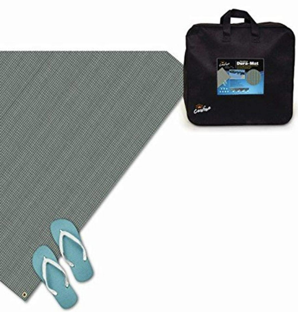 Carefree RV 182072 Awning Patio Mat 8’ x 20’ Brown Vinyl