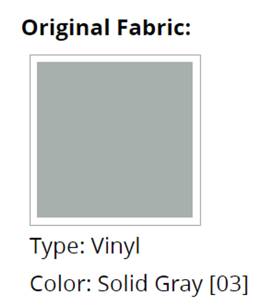 Carefree RV PA19103XX42NH SOKIII Awning Fabric for 187" - Gray PBL
