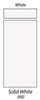  Carefree RV MLE0890042 Awning Slideout Cover Fabric 89"- White 
