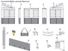 Carefree RV R001800 Vacation'r Awning Cover Panel Kit - pkg of 4