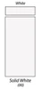 Carefree RV BY0960025TM Freedom RM Assy, 96" - White Vinyl w/LEDs