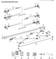 Carefree RV R041555-001-25 Freestyle Evolution Lead Rail End Plate, LH - White