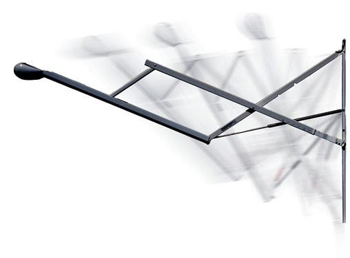 Carefree RV R001643WHT Travel'r Awning Arm Half Set (Idler Side) - Adjustable Pitch -White