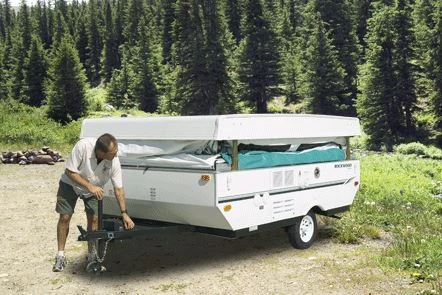 Carefree RV P92001 Folding Camper Lift 12 V Replaces Manual DL880 Winch
