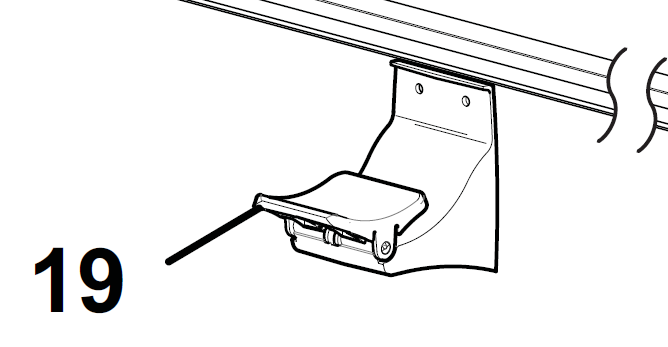 Carefree RV 019574-006 Longitude Awning Center Support
