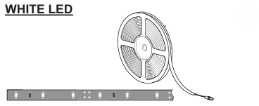 Carefree RV R060860-001 Awning LEDs 6000K, 18LPM, 6K, 5M, No Plug