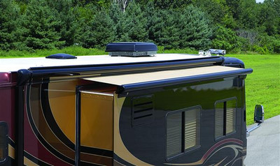 Carefree RV CJ34562JV42 Ascent XL Slide Out Awning - Black Vinyl - Fixed Pitch