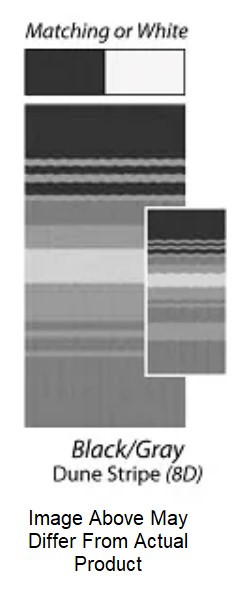 Carefree RV PV2308D5AG81RB Awning Fabric, 20',0" - DSBG w/ BLK FG