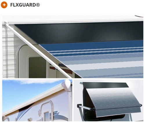 Carefree RV PV2068D5AG81RB Awning Fabric, 206" - DSBG w/BLK FLX
