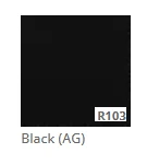 Carefree RV PA078AGXX38NRN Ascent Fabric, 74" - Black Acrylic