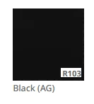 Carefree RV 34044AGJVDSLL Complete Marquee Awning Assy, 44" - Black Acrylic