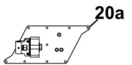 Carefree RV R019376-306 Original Latitude Mounting Bracket Assy, RH - Black