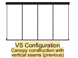 Carefree RV MWP16RA2508WM Mirage Fabric (Vertical), 16',0" - CHCL
