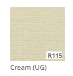 Carefree RV GW168UG5ABRB Latitude SNGL Assy, BLK, 14'0" - Cream Acrylic, FBL