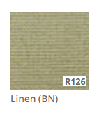Carefree RV 43054BN25DP Marquee OTD DP Assy, 54", WHT - Linen Acrylic