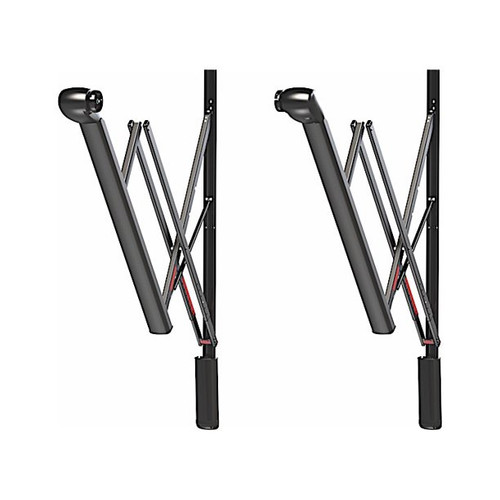 Carefree RV VXJE50HW Eclipse Full Arm Set; Adj. Pitch - Black - Hardware