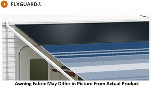 Carefree RV MGZ173105ARB Fabric, 173" - Cadet Grey Acrylic w/ BLK FG