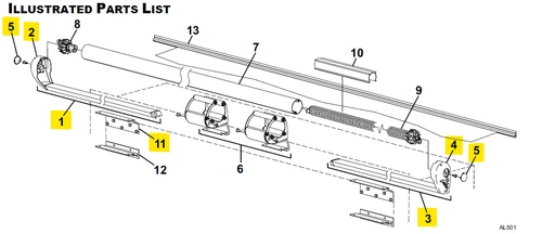 Carefree RV KGJVT15 Alpine Awning Mounting Kit w/ Tall BRKT - Black