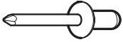 Carefree RV R030307-001-MP Awning Rivet (Pop) 3/16”