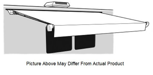 Carefree RV NW1806E5ABWA Complete Latitude Awning  - Black Shale Fade