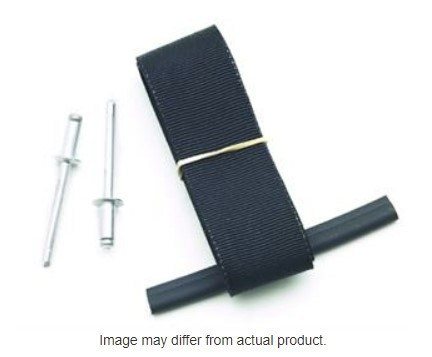 Carefree RV 901049 Awning Pull Strap 28-33” Length Adjustable With Buckle For Window Awning - Black