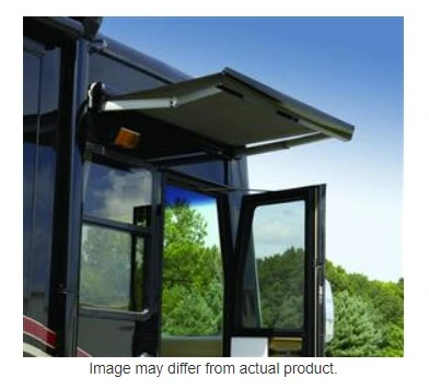 Carefree RV 43054UN25DP Marquee Complete Awning Acrylic 54" - Taupe (White Metal Case)